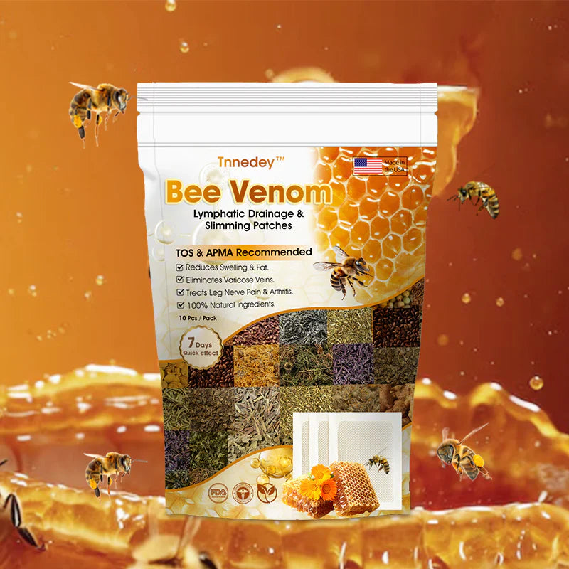 Bee Venom Lymphatic Drainage & Slimming Foot Patches 🌿👣 (BUY 10 GET 10 FREE)